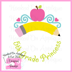 5th Grade Princess CUT FILE