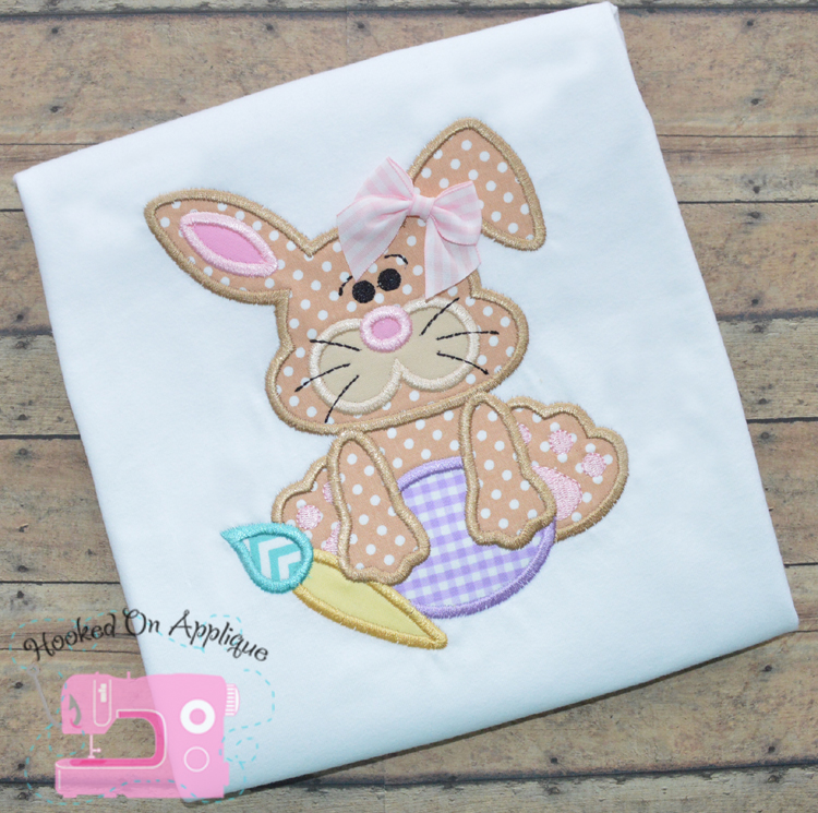 Cute Bunny 2 Applique